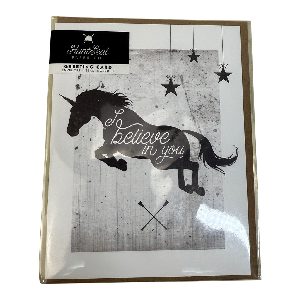 Hunt Seat Paper Co. 'I Believe In You' Card