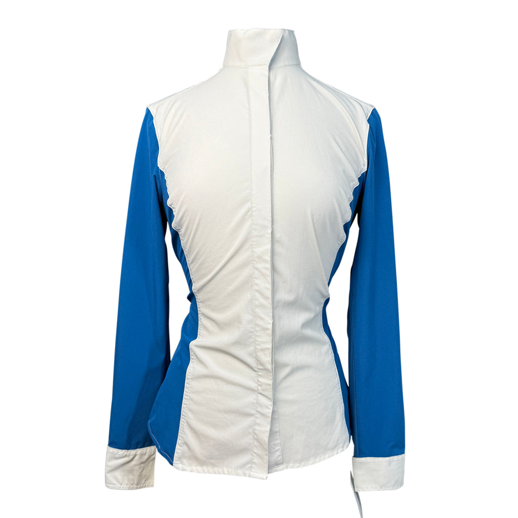 Noble Outfitters 'Catherine' Show Shirt in Blue/White