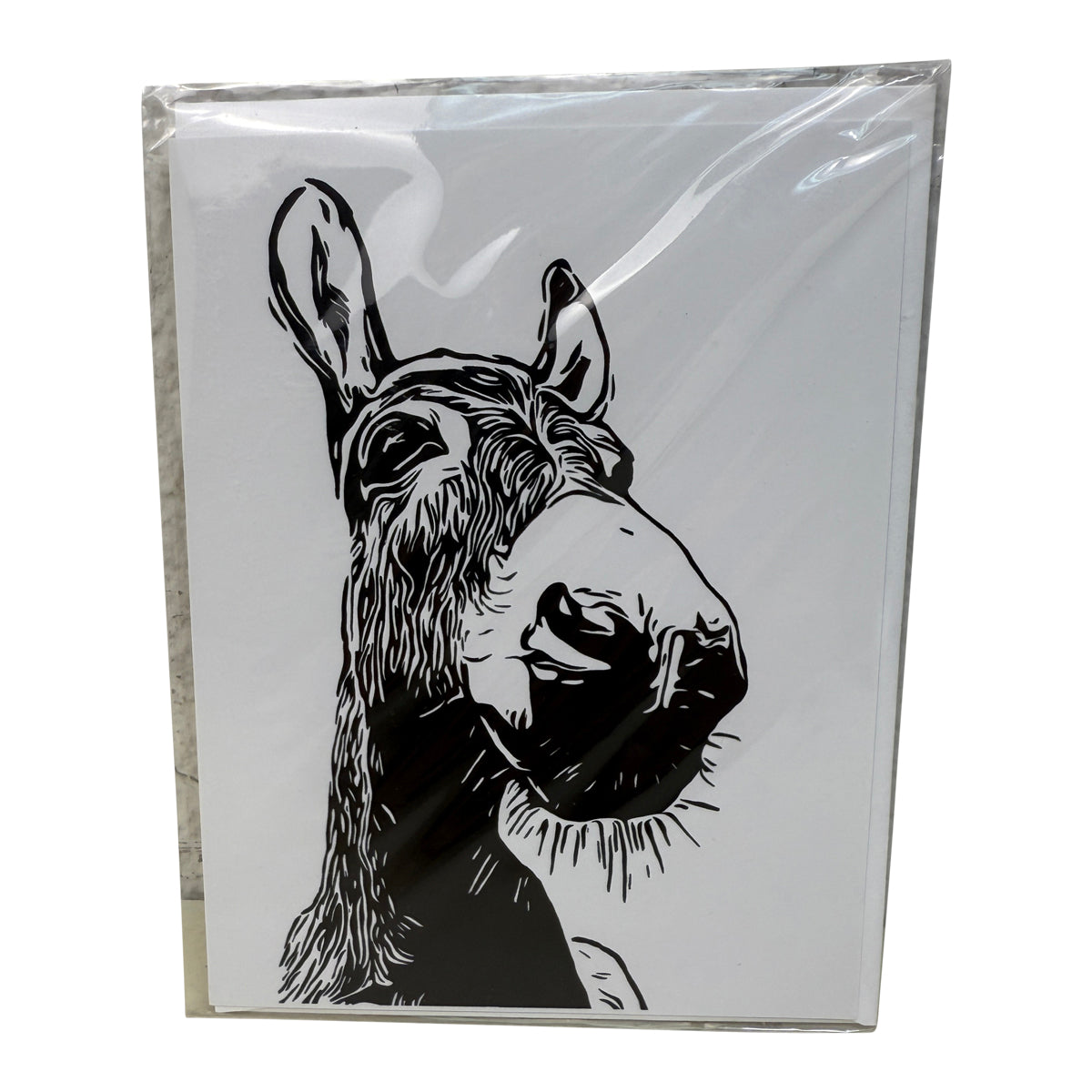 Laughing Mule Notecard in Charlie