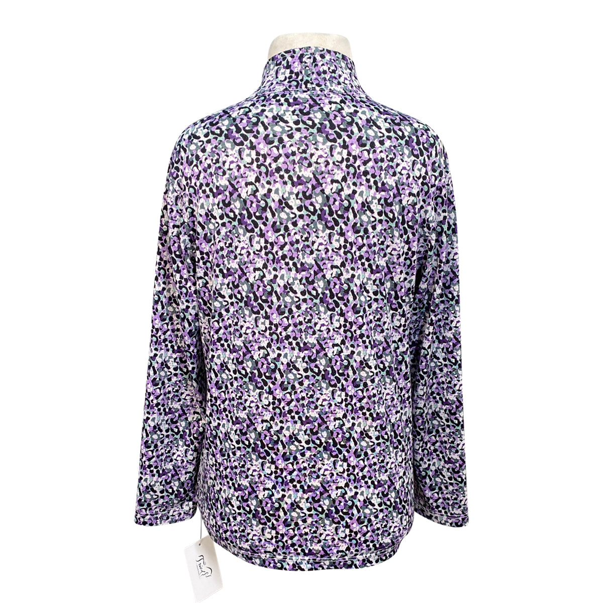 Kerrits 'Ice Fil Lite' Long Sleeve Sun Shirt in Purple/Multi 
