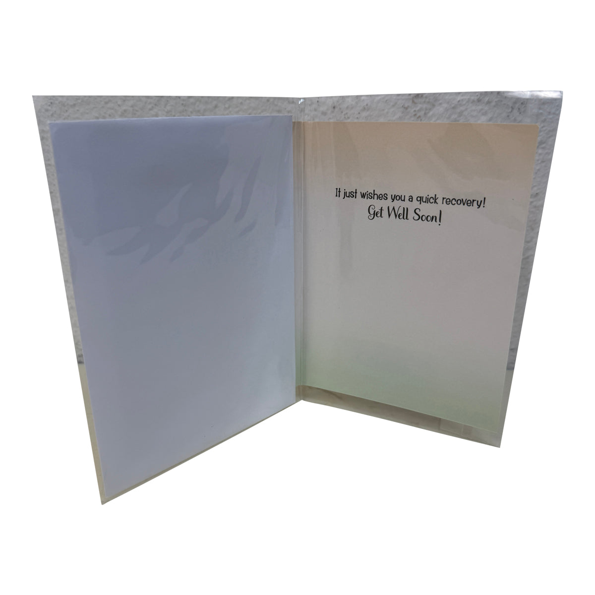 Horse Hollow Press Get Well Card in Thermometer