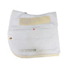 EcoGold 'CoolFit' Dressage Pad in White 