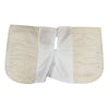 EcoGold 'CoolFit' Dressage Pad in White 