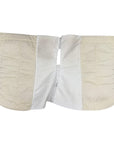EcoGold 'CoolFit' Dressage Pad in White 