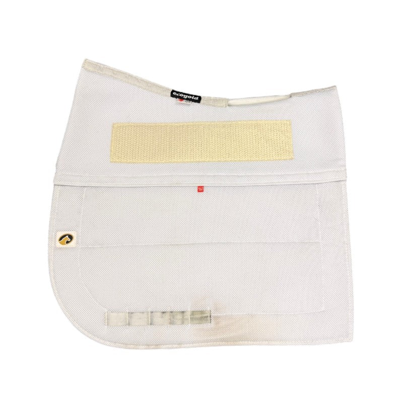 EcoGold 'Coolfit' Dressage Pad in White