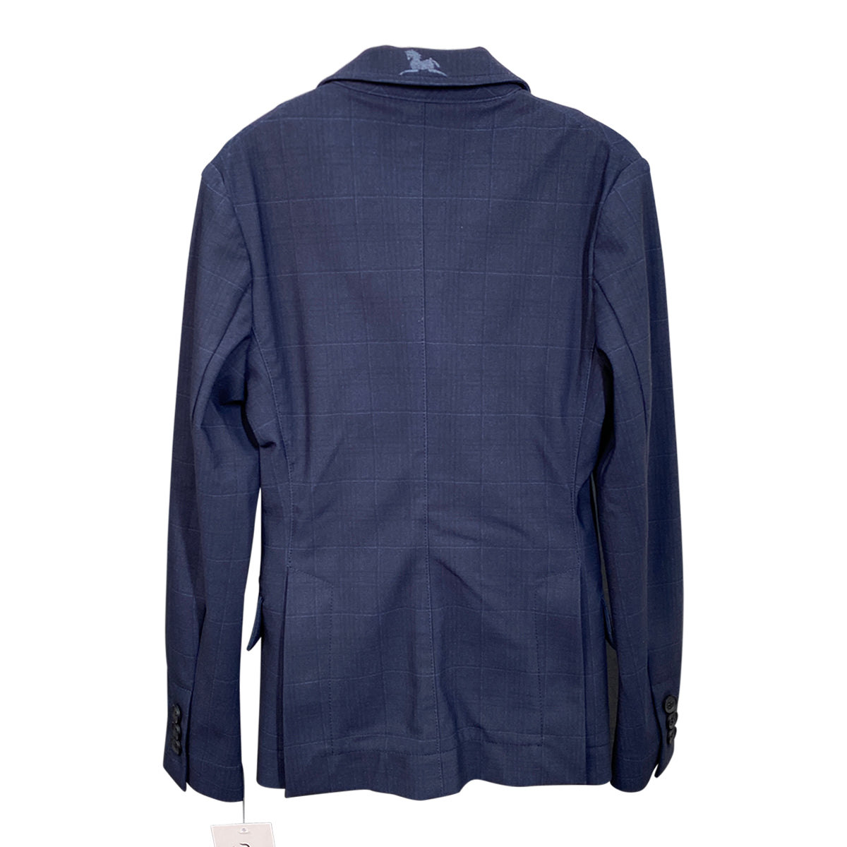 RJ Classics Orange Label 'Shore' Show Coat in Navy Plaid