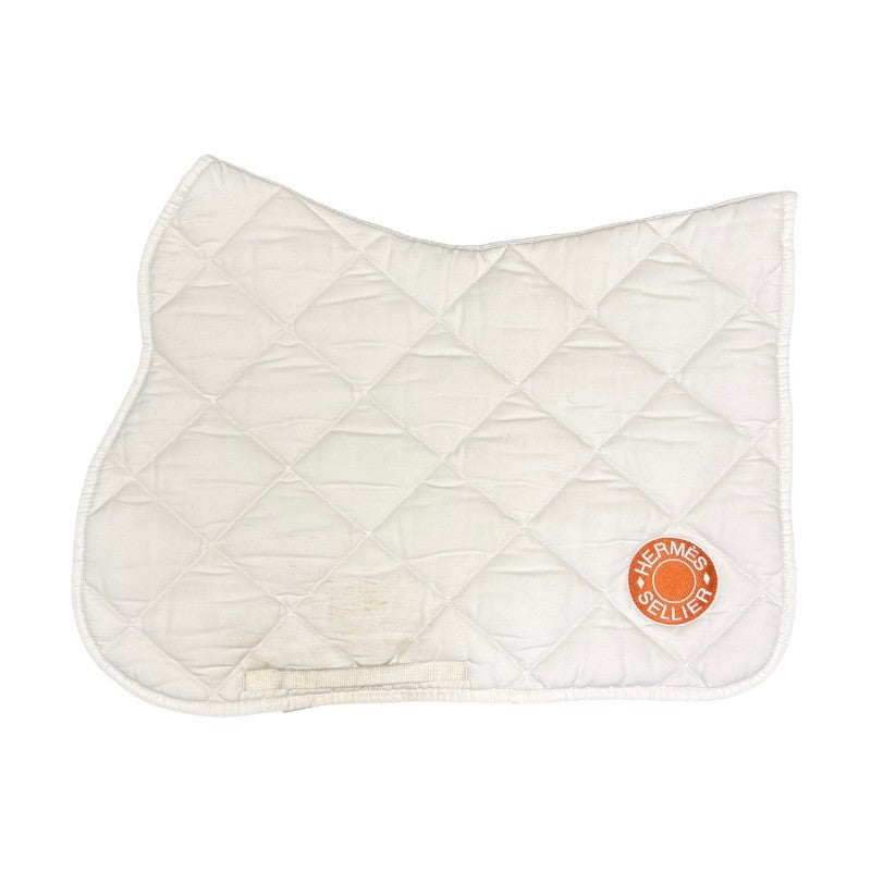 Hermes 'Jump II' GP Saddle Pad in White