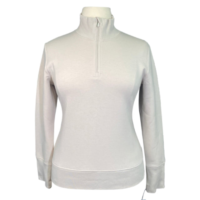 Front PS of Sweden 'Meya' Quarter Zip Sweater in Cream - Women's XL