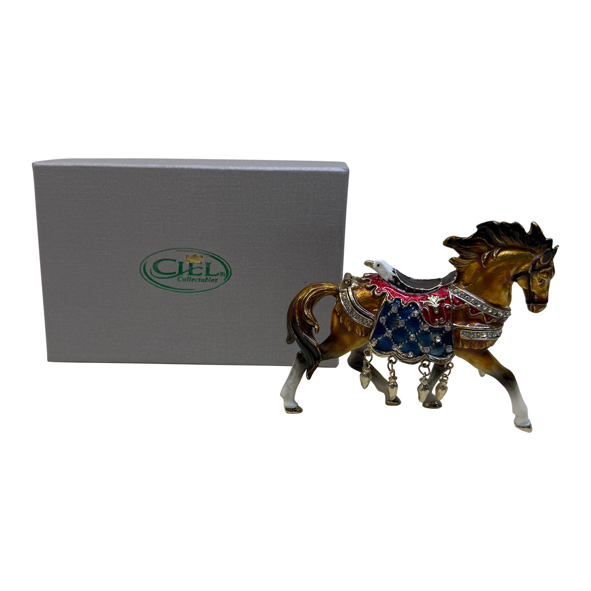Ciel Collectables Trinket Box in Gold