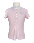 For Horses 'Molly' Competition Shirt in Baby Pink