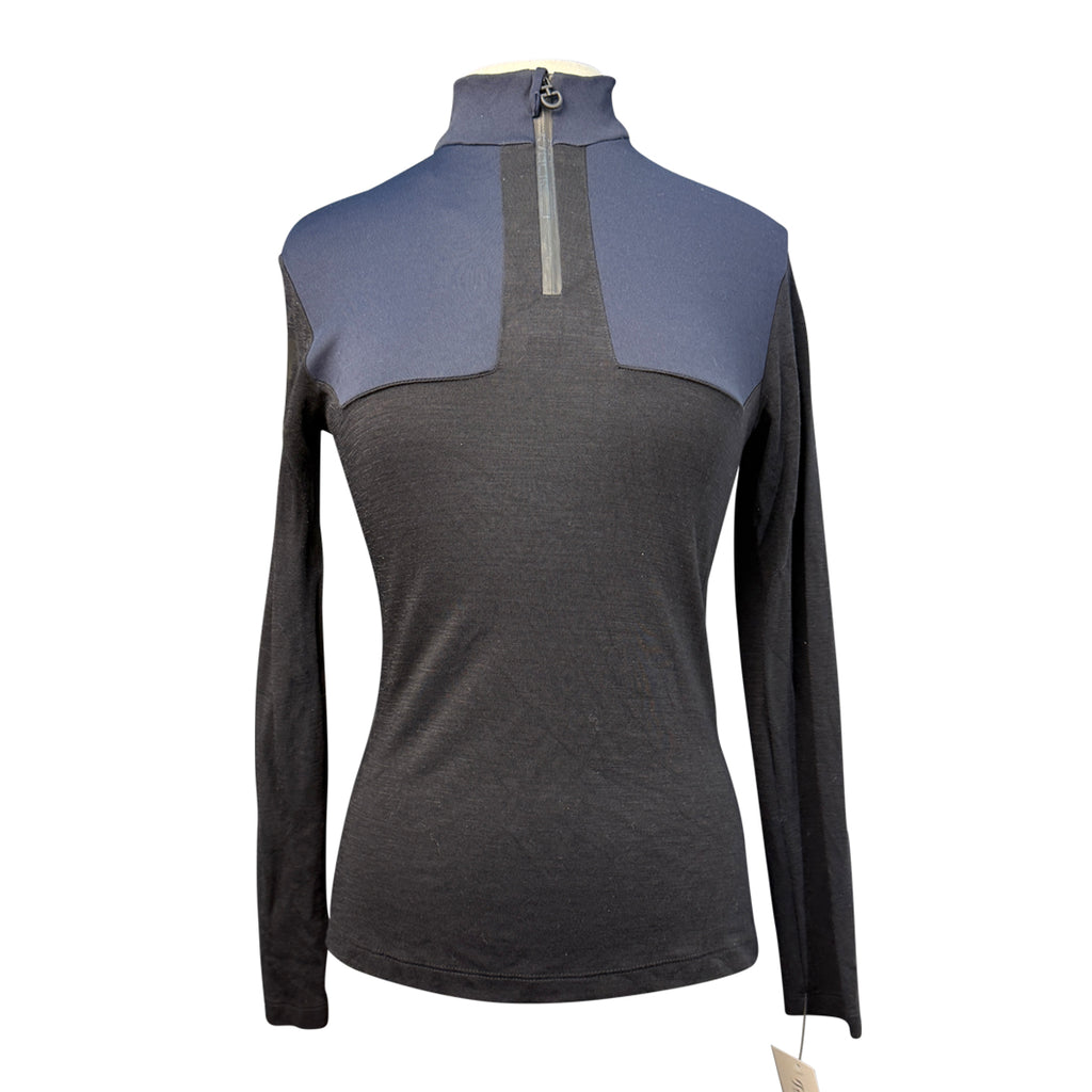 Cavalleria Toscana Training Polo in Black/Navy