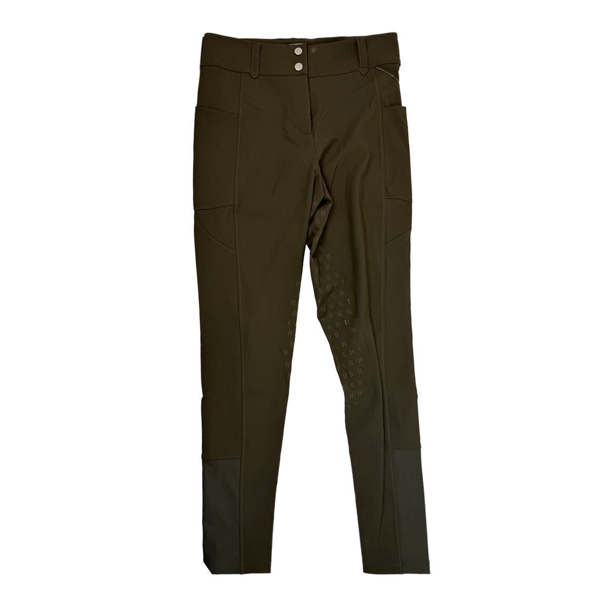 Free Ride Equestrian 'Pro' Full Seat Breech in Forest - Women's 30