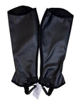 Saxon Equileather Half Chaps in Black