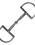 Korsteel Hunter Dee Ring Snaffle Bit in Stainess Steel