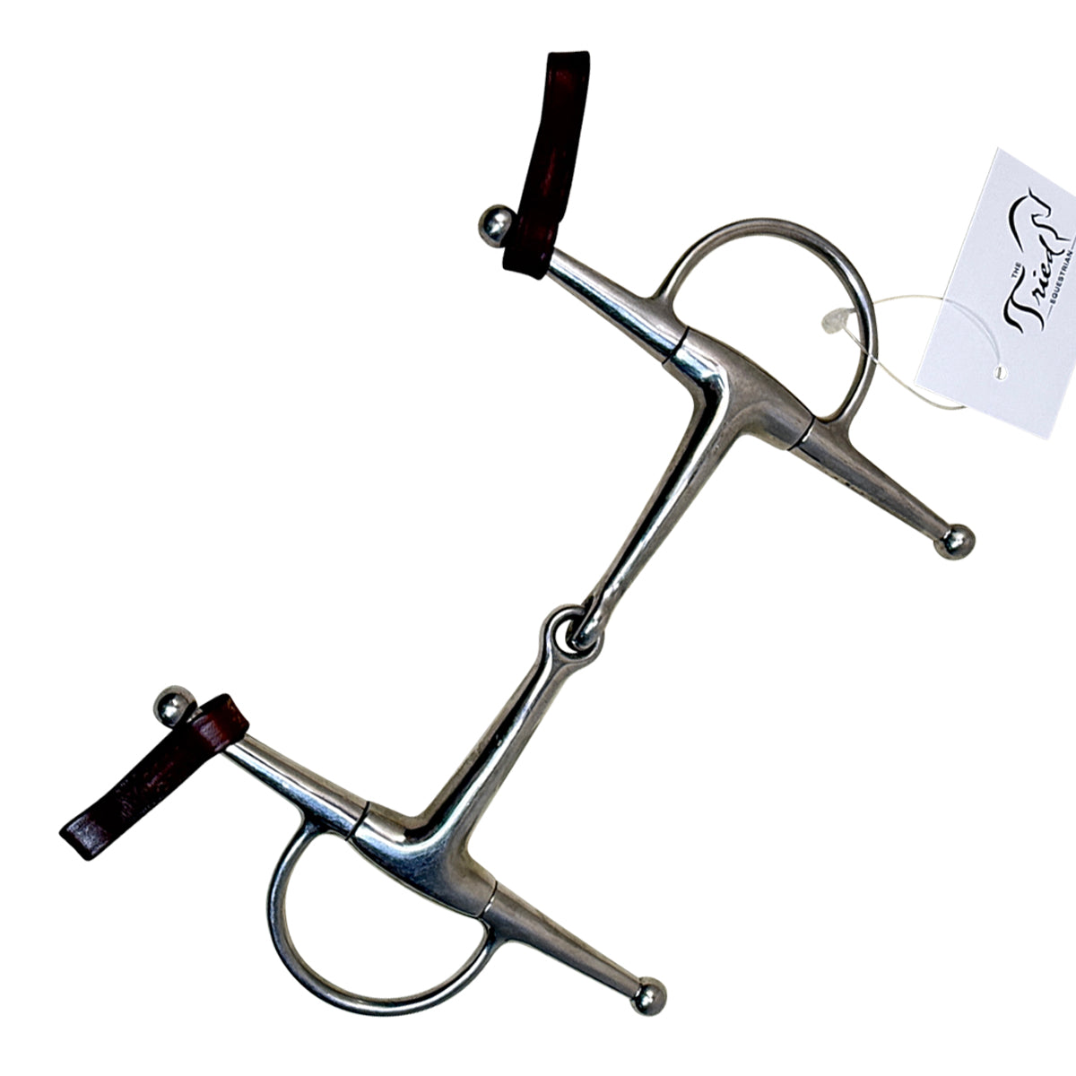 Jointed Full Cheek Snaffle Bit in Stainless Steel 