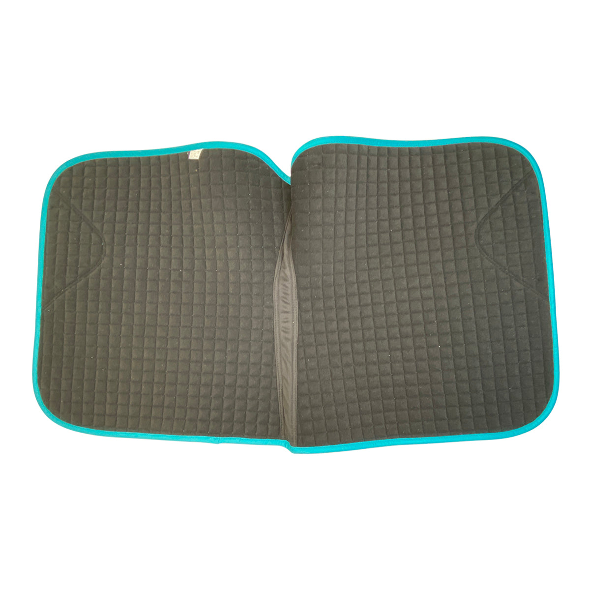 Weatherbeeta &#39;Prime Marble&#39; Dressage Pad in Blue/Orange Swirl
