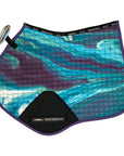 Weatherbeeta 'Prime Marble' Jump Pad in Purple Swirls