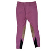 RJ Classics 'Gracie' Knee Patch Breeches in Raspberry