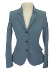 Front of Cavalleria Toscana All Over Perforated Jacket in Dark Sea Foam