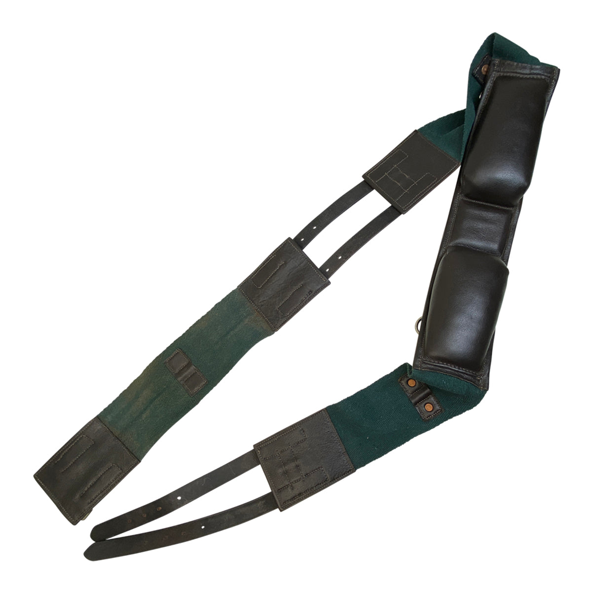 Suffolk Classic Web Training Surcingle in Green