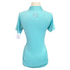 Noble Outfitters Tech Polo Shirt in Aqua 