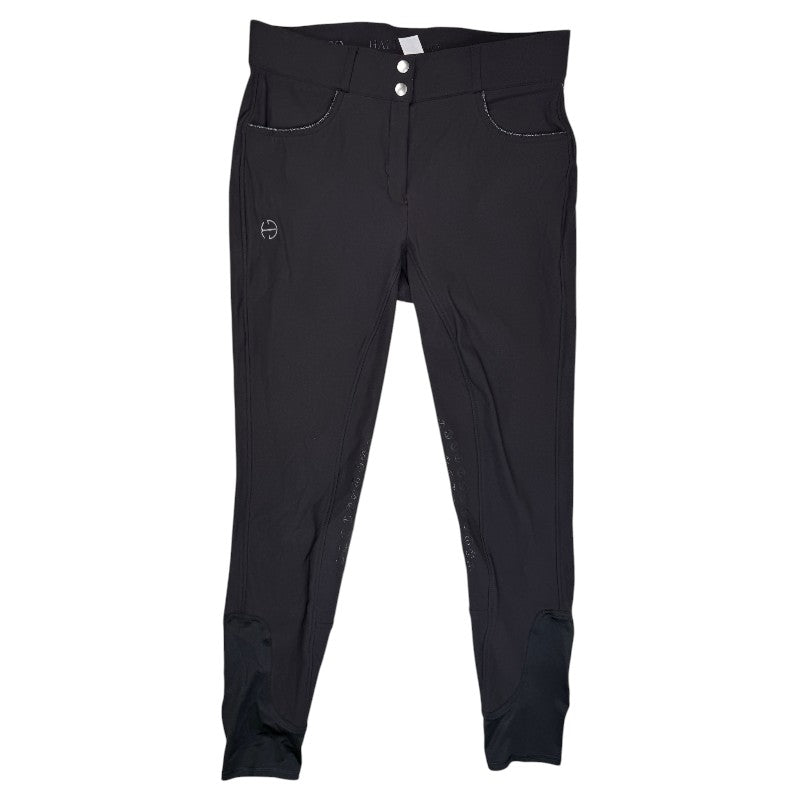 Halter Ego 'Perfection' Knee Patch Breeches in Black 