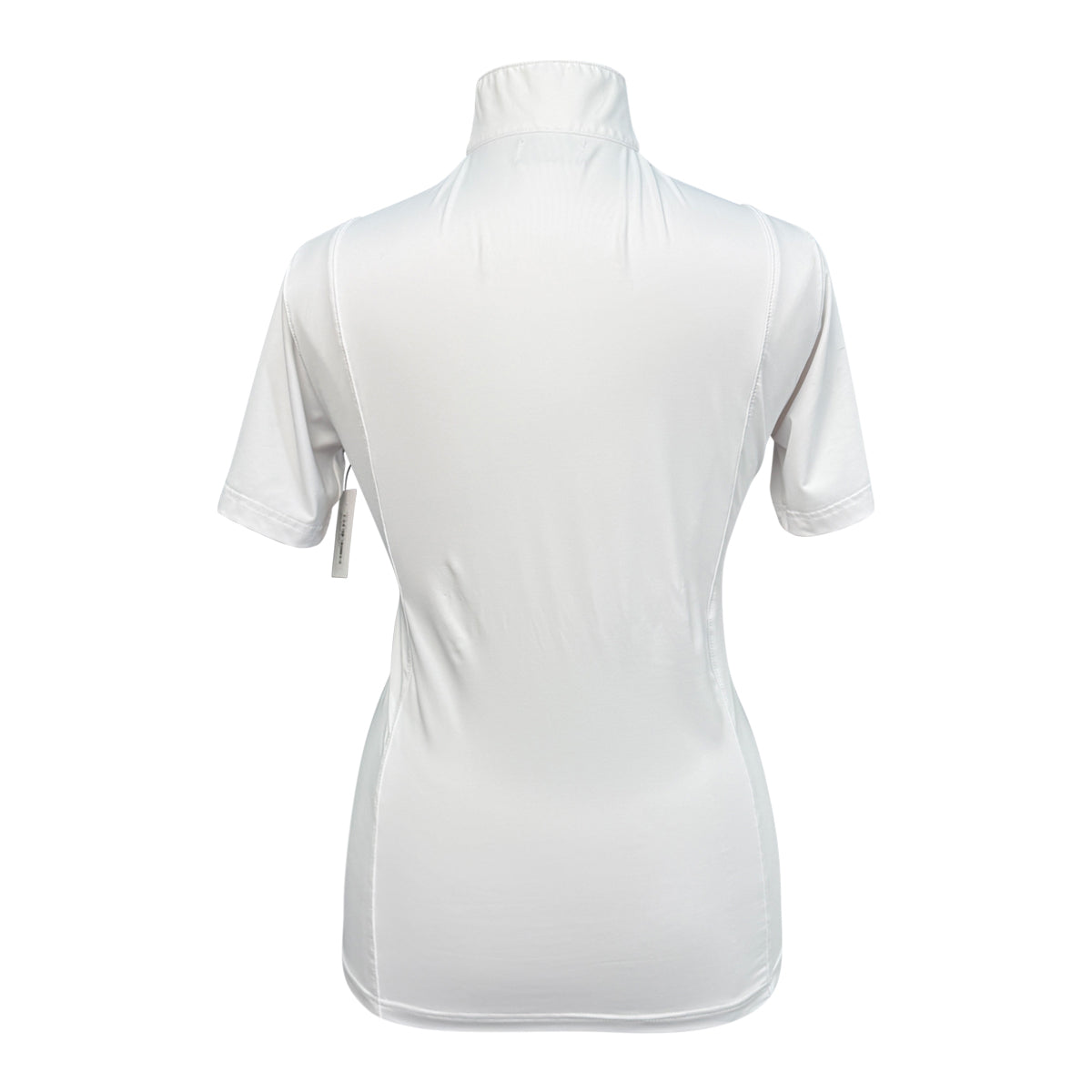 Equisite 'Elaine' Short Sleeve Show Shirt in White