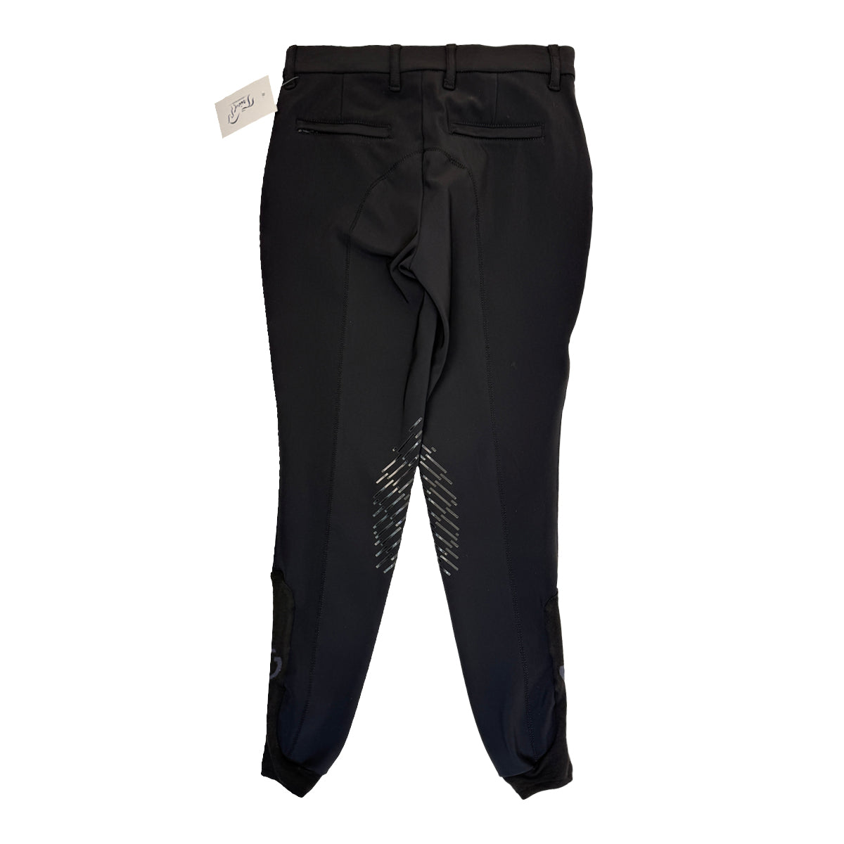 Cavalleria Toscana Children&#39;s Team Knee Grip Breeches in Black