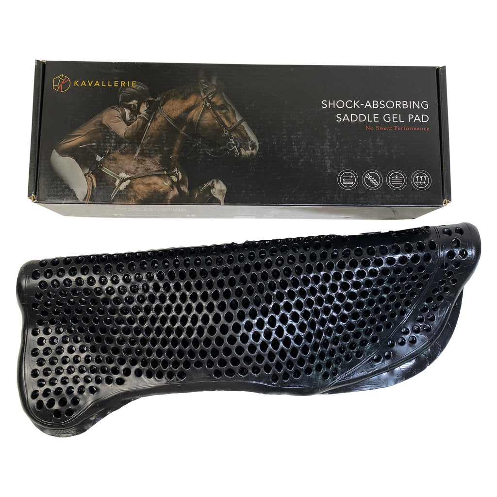 Kavallerie 'Middle Riser' Anti-Slip Gel Pad in Black