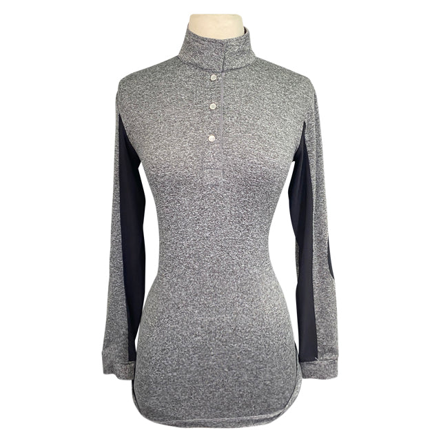 Calverro 'Schooling Shirt' in Heather Grey