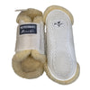 Professional's Choice Faux Fleece Hybrid Splint Boots in White