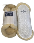 Professional's Choice Faux Fleece Hybrid Splint Boots in White
