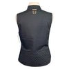 Back of Noble Outfitters 'Rollback' Reversible Vest in Black/Cobalt