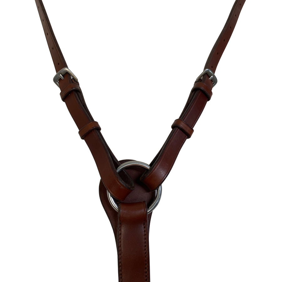 Weaver Adjustable Hunter Breastplate in Chestnut