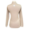 Callidae Long Sleeve Polo in Sand