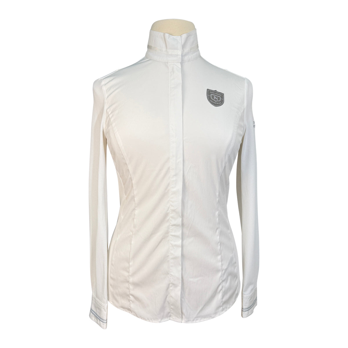 Asmar Equestrian Mesh &#39;Arwen&#39; Show Shirt in White