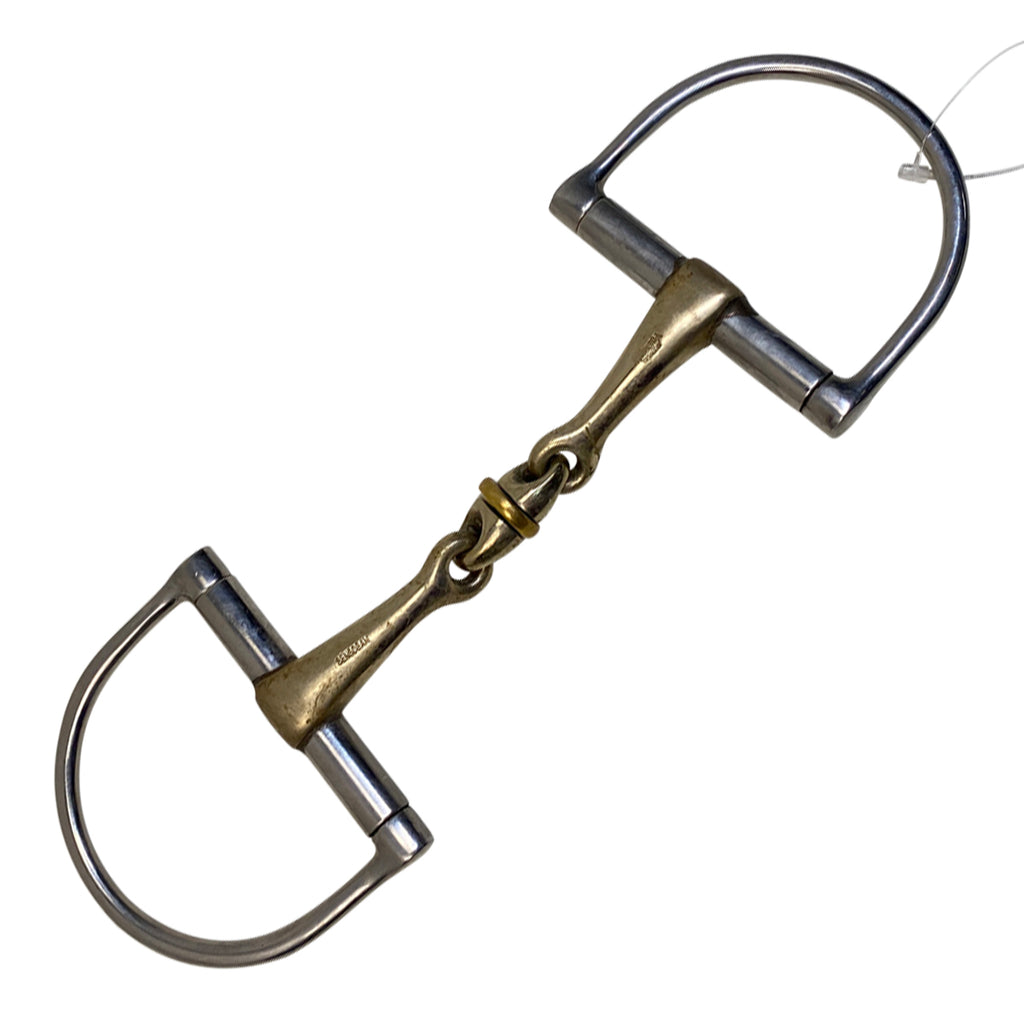 Herm Sprenger Sensogan KK Ultra D-Ring Bit Double Jointed Bit in Stainless Steel