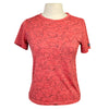 Kerrits 'IceFil Tech' Shirt in Coral Horses - Women's Medium