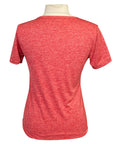 Kerrits 'IceFil Tech' Shirt in Coral Horses - Women's Medium