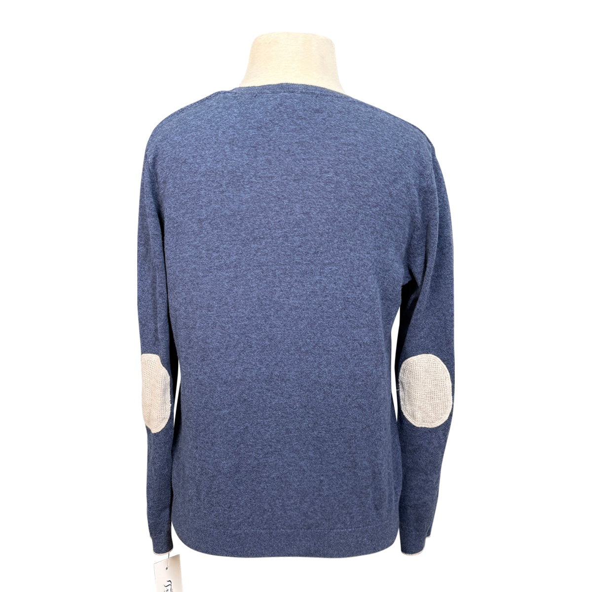Asmar Equestrian Delray Youth Crewneck Sweater in Navy