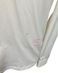 Essex Classics Talent Yarn Kids Long Sleeve Show Shirt in White/Stirrups