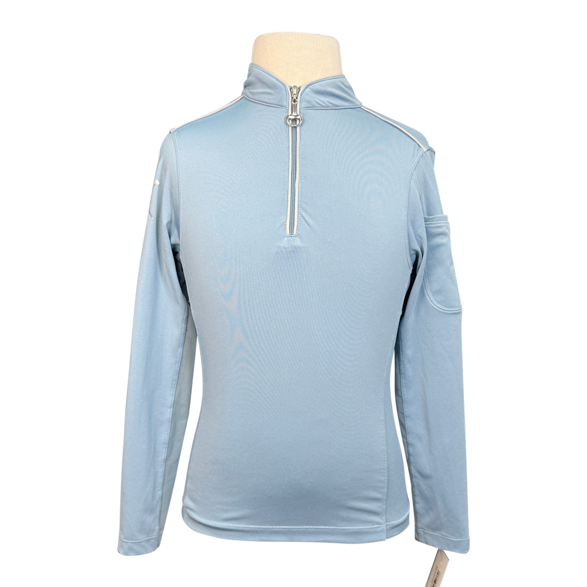 Chestnut Bay Performance Rider SkyCool® Youth Shirt in Baby Blue