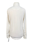 Beacon Hill Talent Yarn Show Shirt in White/Blue Chevron 