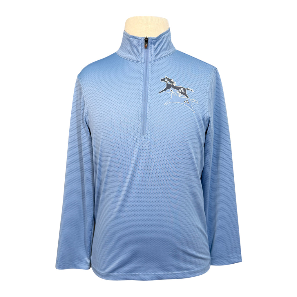 Kerrits Kids 'Always Cool Ice Fil' Long Sleeve Shirt in Lake