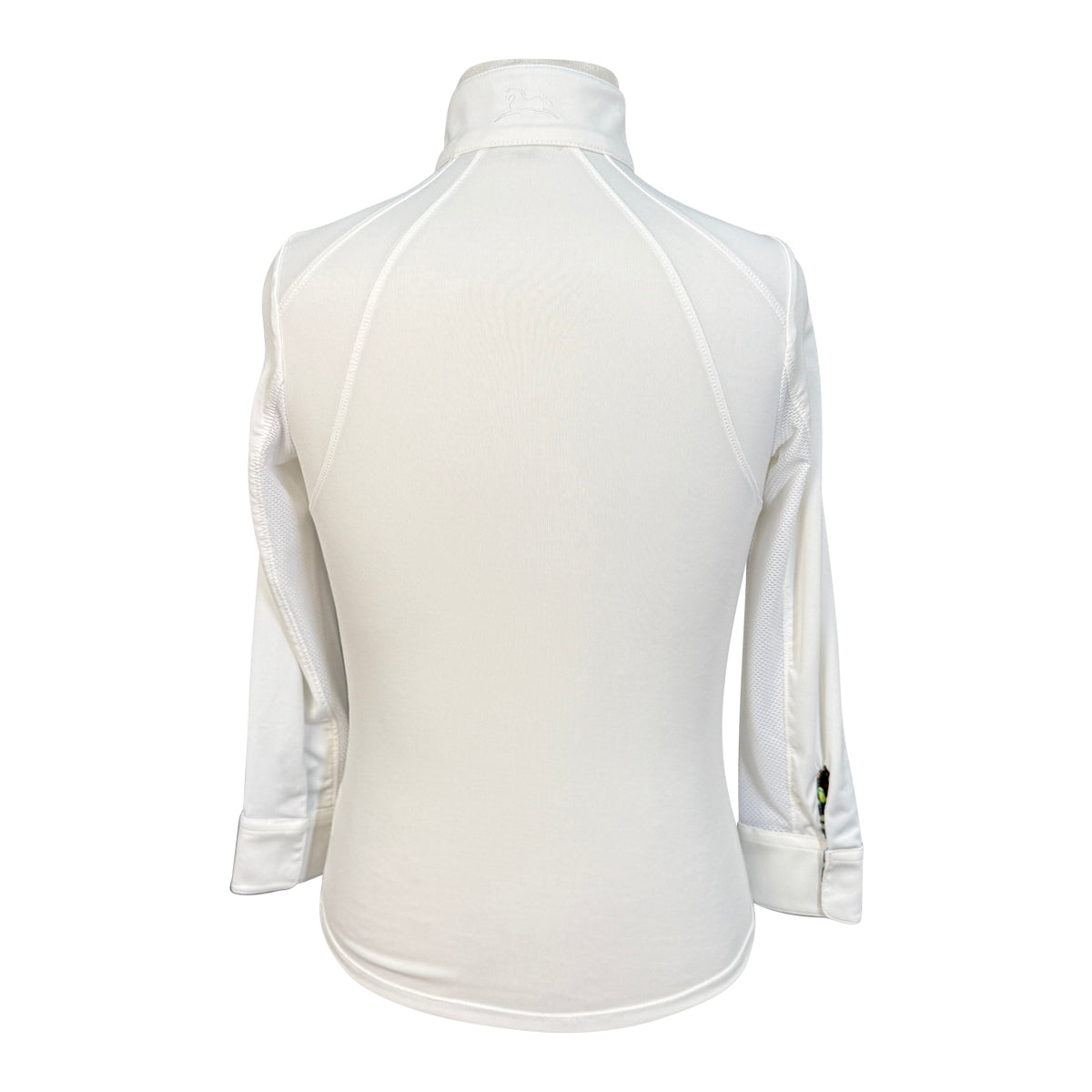 RJ Classics &#39;Maddie Jr&#39; Long Sleeve Show Shirt in White/Flip Flops