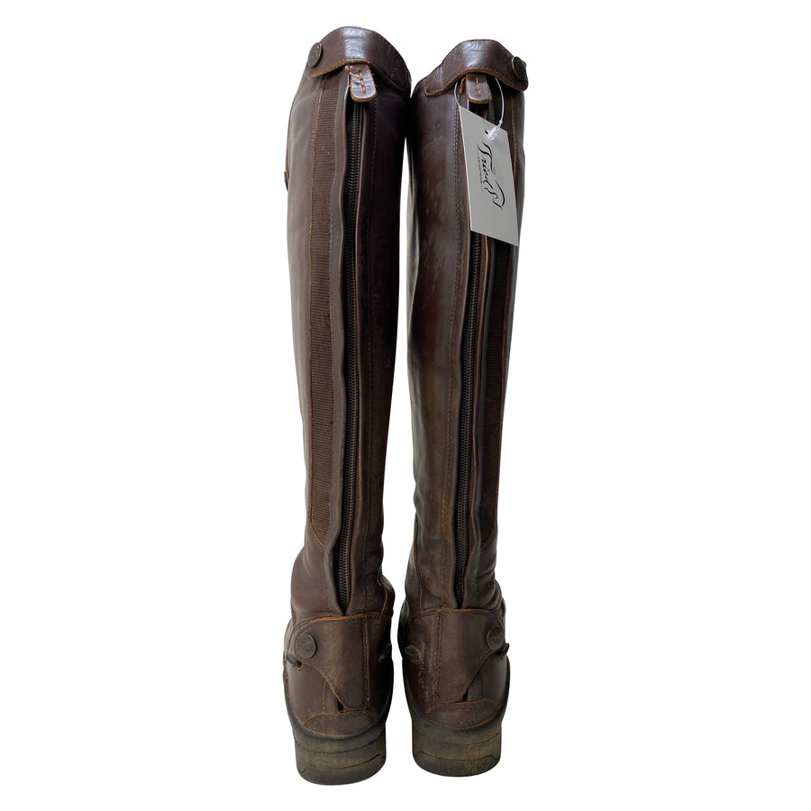Shires Moretta Field Boots in Chocolate Brown