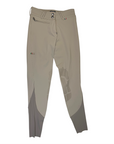 For Horses Knee Patch Breech in Tan 