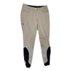 Cavalleria Toscana Logo Grip Breeches in Tan