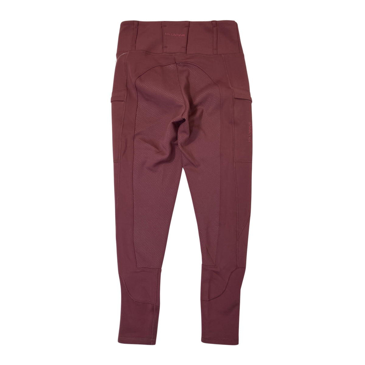 HH Unique High Waist Leggings in Burgundy