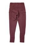 HH Unique High Waist Leggings in Burgundy